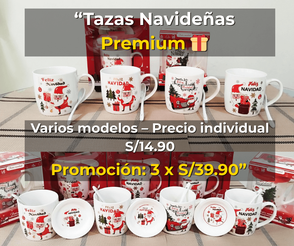 Tazas navideñas
